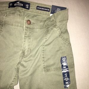 NWT army green hollister pants